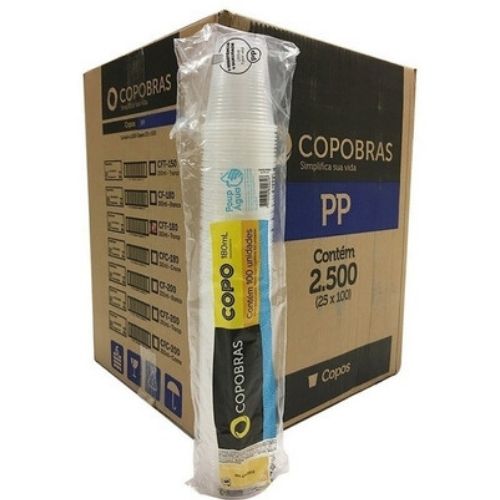 300ML COPO DESCARTAVEL COPOBRAS PCT C/100-EMBALAGENS/DESCARTAVEIS