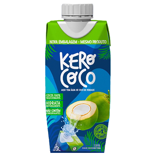 AGUA DE COCO KEROCOCO TP 330MLX12 BEBIDAS FRIAS