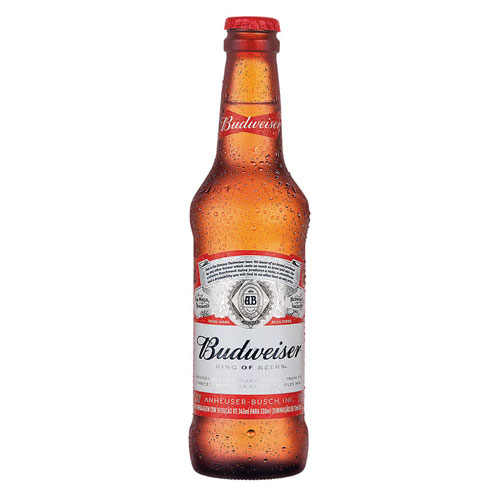 BUDWEISER LONG NECK 343MLX24 BEBIDAS FRIAS