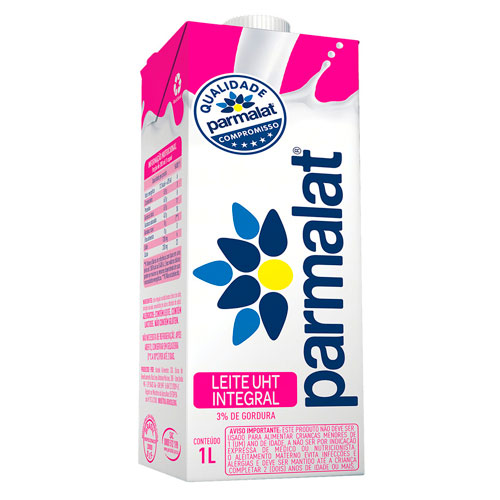 LEITE PARMALAT 1L CX C/12 MERCEARIA EM GERAL