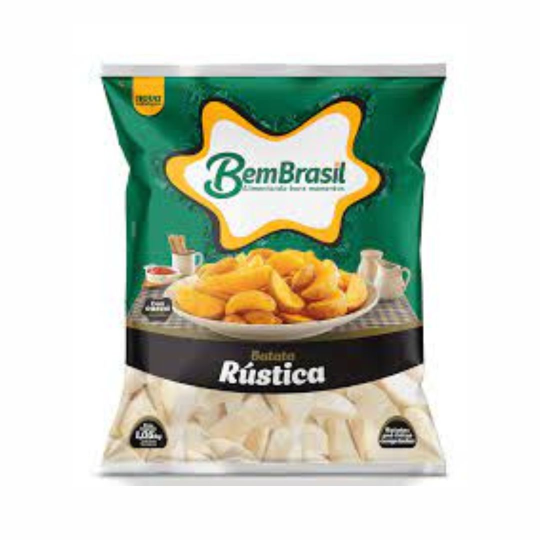 BATATA RUSTICA CORTE CASEIRO 1,05 KG CONGELADOS