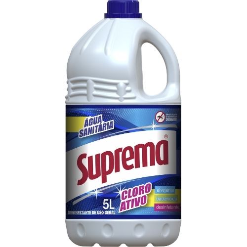 SUPREMA AGUA SANITARIA 5LTS LIMPEZA E HIGIENE