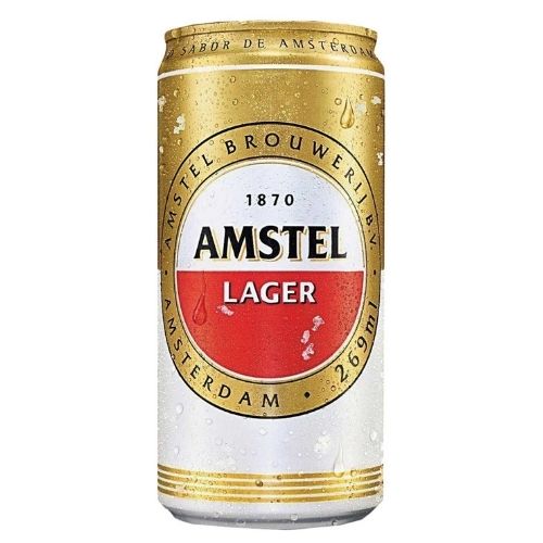 CERVEJA AMISTEL LAGER LT 269MLX12 BEBIDAS FRIAS