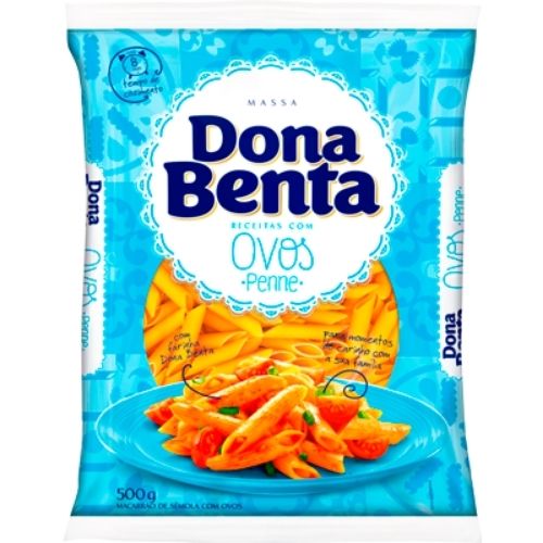 MACARRAO PENNE DONA BENTA 500G-MERCEARIA EM GERAL