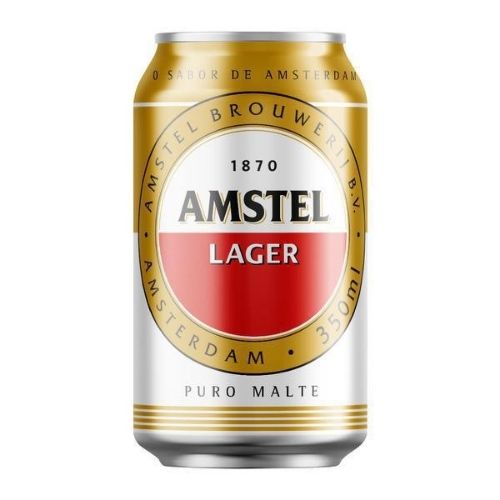 AMSTEL LAGER LT 350MLX12 BEBIDAS FRIAS