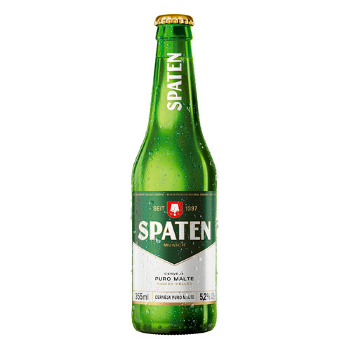 SPATEN LONG NECK 355ML C/24 BEBIDAS FRIAS