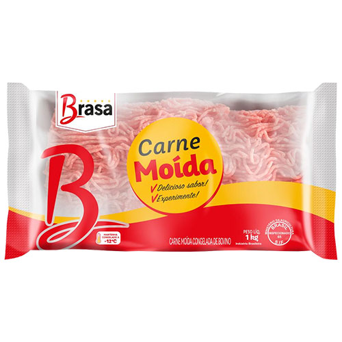 CARNE MOIDA BRASA 1KG CONGELADOS