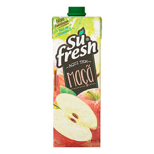SU FRESH TP MACA 1L C/12 BEBIDAS FRIAS