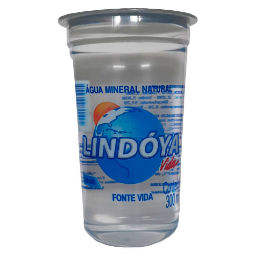 AGUA COPO LINDOYA VIDA 300ML X 48 BEBIDAS FRIAS