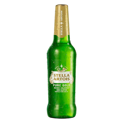 STELLA ARTOIS LONG PURE GOLD 330ML C/24 BEBIDAS FRIAS