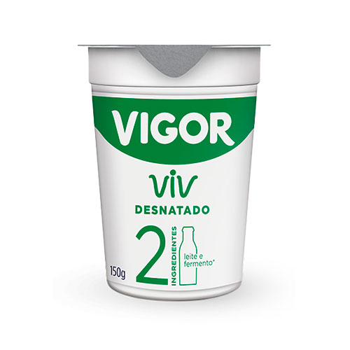 IOGURTE DESNATADO VIGOR COPO 150GX12-RESFRIADOS