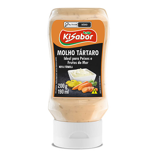MOLHO TARTARO KISABOR 200G MERCEARIA EM GERAL
