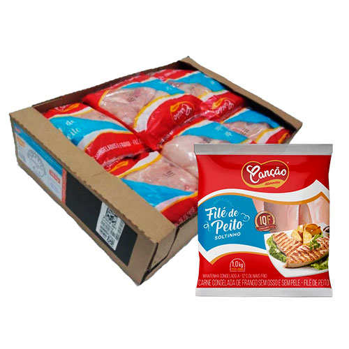 FRANGO / FILE DE PEITO CANCAO 20KG CONGELADOS