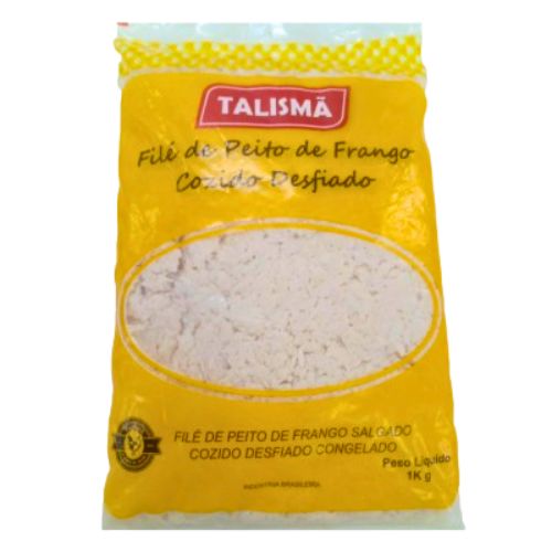 FRANGO / PEITO DESFIADO TALISMA 1KG CONGELADOS