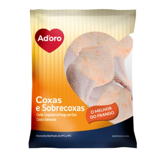 FRANGO / COXA E SOBRECOXA ADORO 20KG CONGELADOS