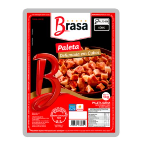 BACON EM CUBO BRASA 1KG CONGELADOS