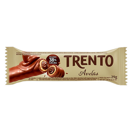 TRENTO AVELAS (BEGE) 29G C/16 DOCERIA