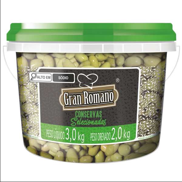 AZEITONA 2KG C/CAROCO MIUDA G.ROMANO MERCEARIA EM GERAL