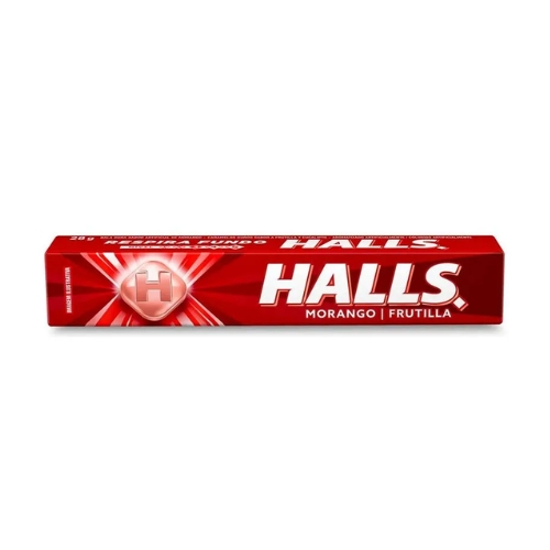 HALLS MORANGO LYPTUS C/21-DOCERIA