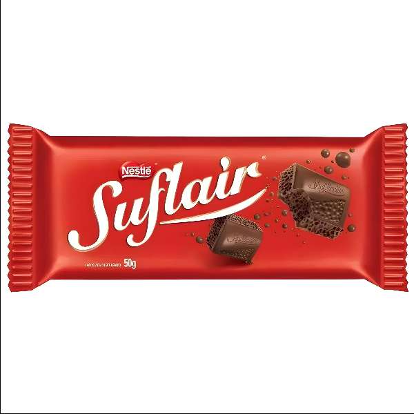 SUFLAIR CHOCOLATE 50GRX20UNI DOCERIA