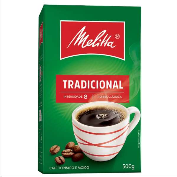 CAFE MELITTA TRADICIONAL 500G MERCEARIA EM GERAL