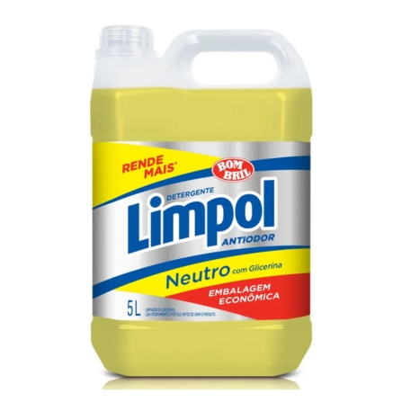 DETERGENTE LIMPOL NEUTRO 5L-LIMPEZA E HIGIENE