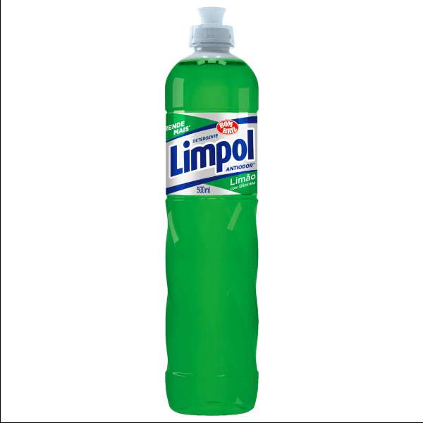 DETERGENTE LIMPOL LIMAO 500ML-LIMPEZA E HIGIENE