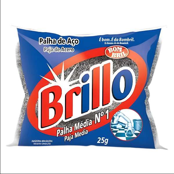 PALHA DE ACO BOM BRIL 25G UN LIMPEZA E HIGIENE