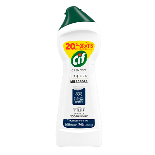 CIF CREMOSO MULTIUSO 250ML LIMPEZA E HIGIENE
