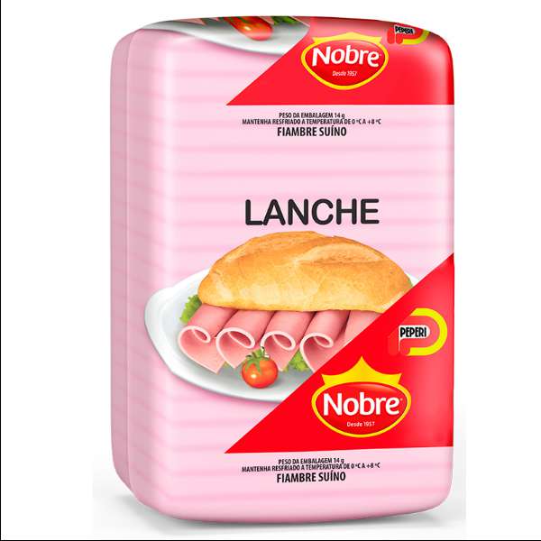 APRESUNTADO NOBRE LANCHE PECA C/3,700KG RESFRIADOS