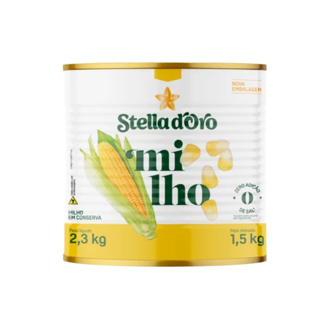 MILHO STELLA D ORO LT1,500KG UNID MERCEARIA EM GERAL