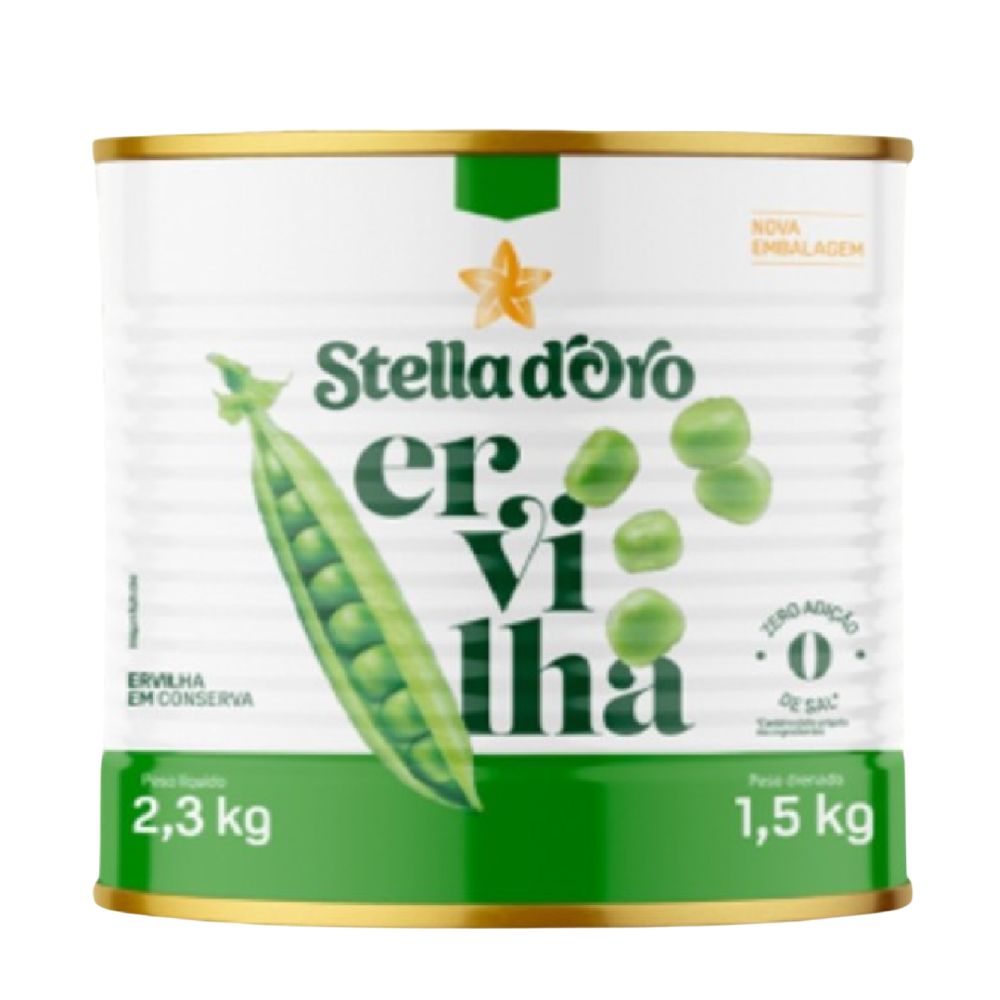 ERVILHA STELLA D ORO 1,5KG UNID MERCEARIA EM GERAL