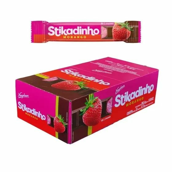 CHOC STIKADINHO CX C/32 DOCERIA