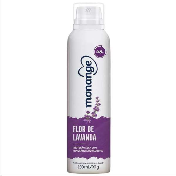 DESODORANTE MONANGE AEROSOL FLOR DE LAVANDA 150ML LIMPEZA E HIGIENE