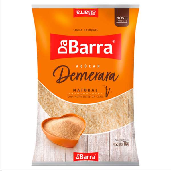 ACUCAR DEMERARA DA BARRA 10X1KG MERCEARIA EM GERAL