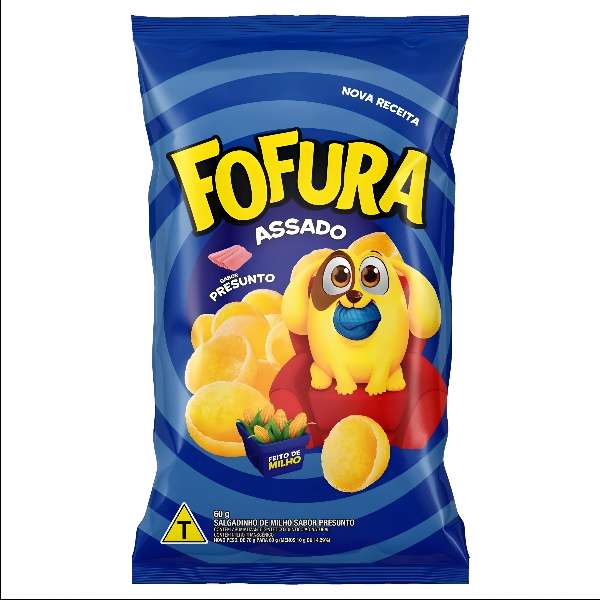 SALGADINHO FOFURA PRESUNTO C/10X60G DOCERIA