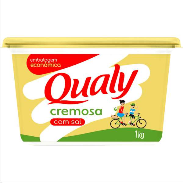 QUALY MARGARINA C/ SAL 1KG RESFRIADOS