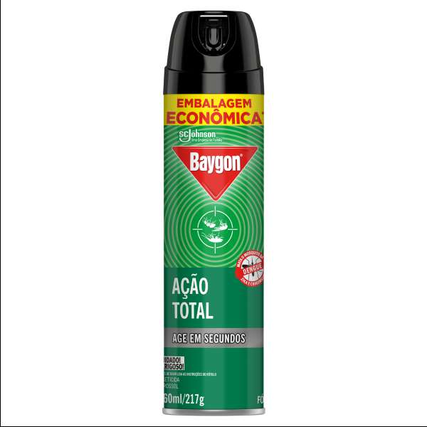 INSETICIDA BAYGON ACAO TOTAL 360ML LIMPEZA E HIGIENE
