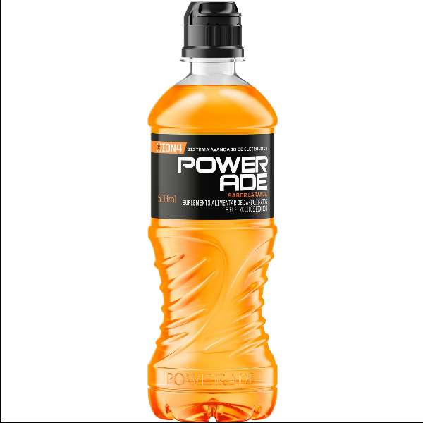 POWERADE LARANJA 500ML C/6UN BEBIDAS FRIAS