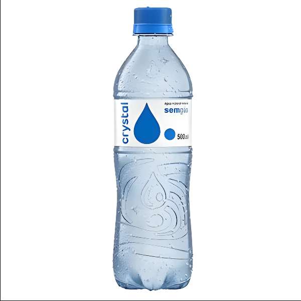 CRYSTAL S/ GAS AGUA MINERAL 500ML C/12-BEBIDAS FRIAS