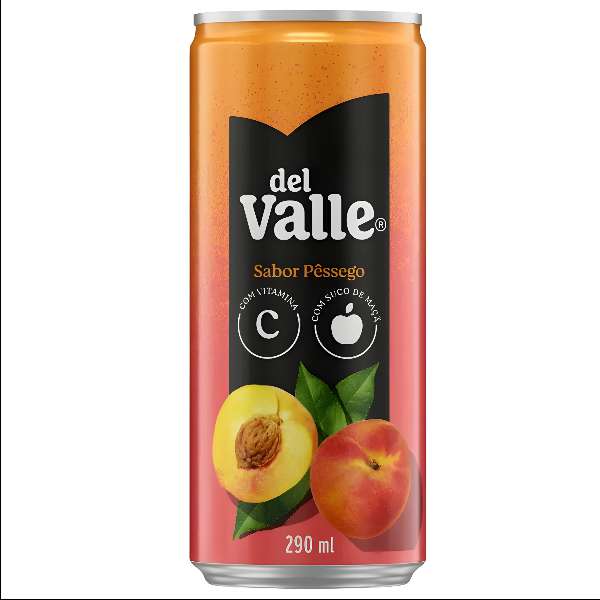DEL VALLE PESSEGO 290ML PCT C/6 UNI BEBIDAS FRIAS