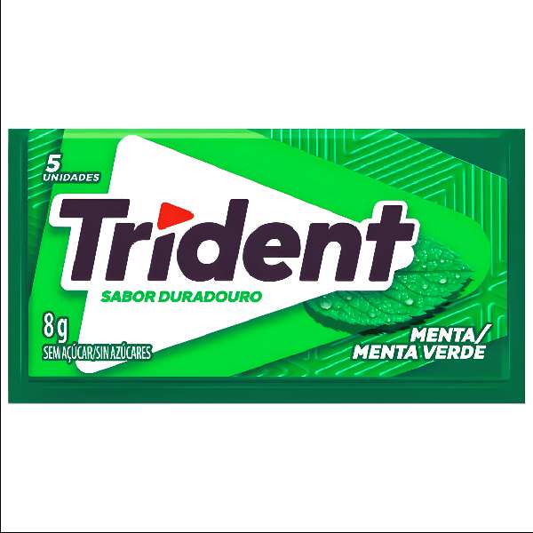 TRIDENT MENTA C/21 VERDE DOCERIA
