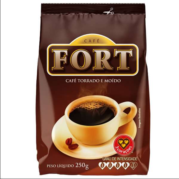CAFE FORT 250G UN MERCEARIA EM GERAL