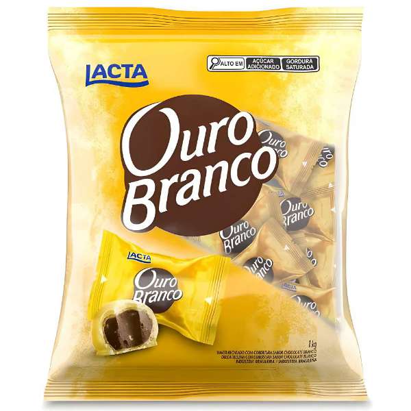 OURO BRANCO CHOCOLATE C/ 1KG DOCERIA