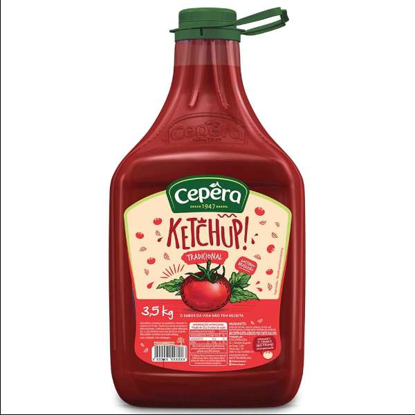 KETCHUP CEPERA GALAO 3.5KG UN MERCEARIA EM GERAL