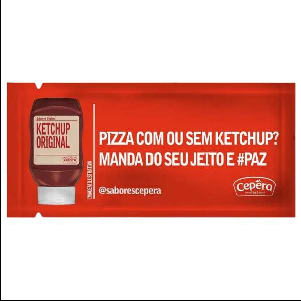 SACHE KETCHUP CEPERA 154X7GR MERCEARIA EM GERAL