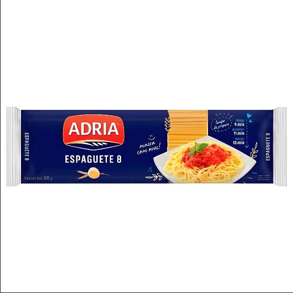MACARRAO ADRIA ESPAGUETE OVOS 500G MERCEARIA EM GERAL