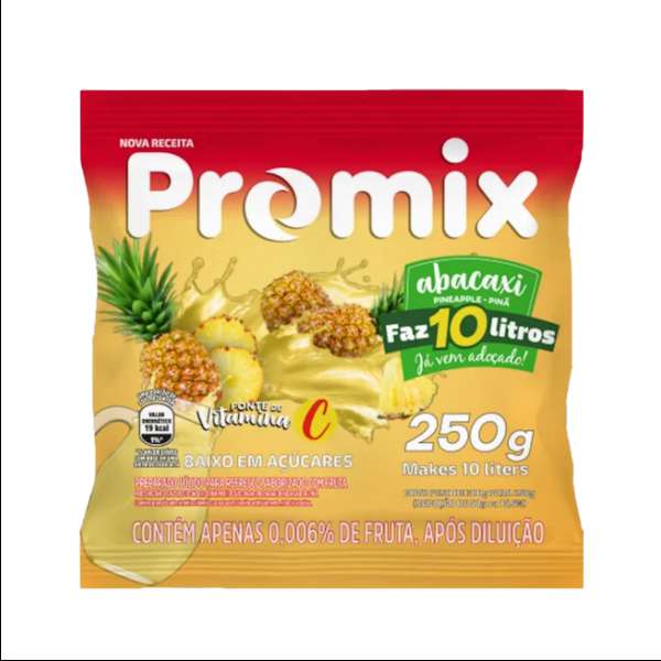 PROMIX SUCO EM PO ABACAXI 300GR BEBIDAS FRIAS