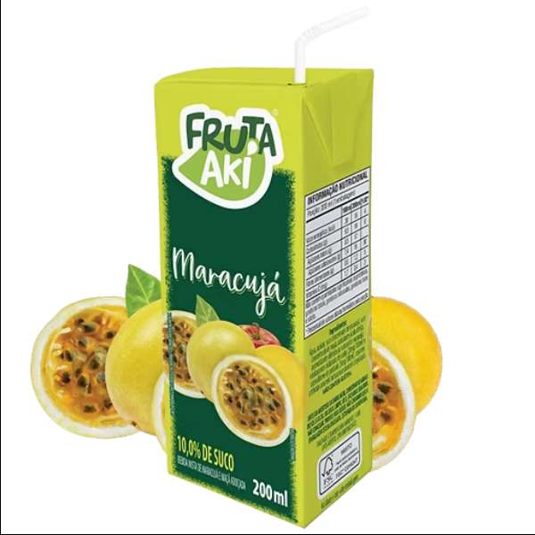 TP FRUTA AKI MARACUJA 200ML C/27 BEBIDAS FRIAS