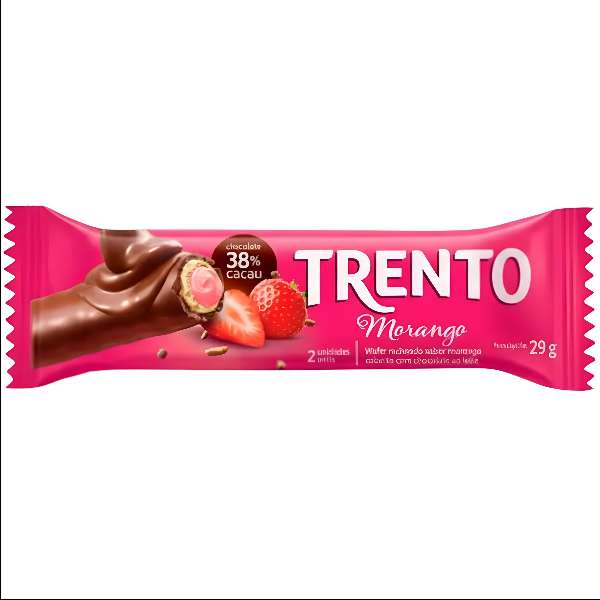 TRENTO MORANGO (ROSA ESCURO) 29G C/16 DOCERIA